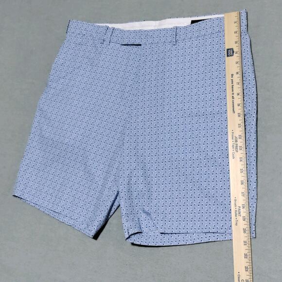 RLX Ralph Lauren Golf‎ Shorts Mens 38 Blue Geometric Performance Worn Once - Picture 11 of 15